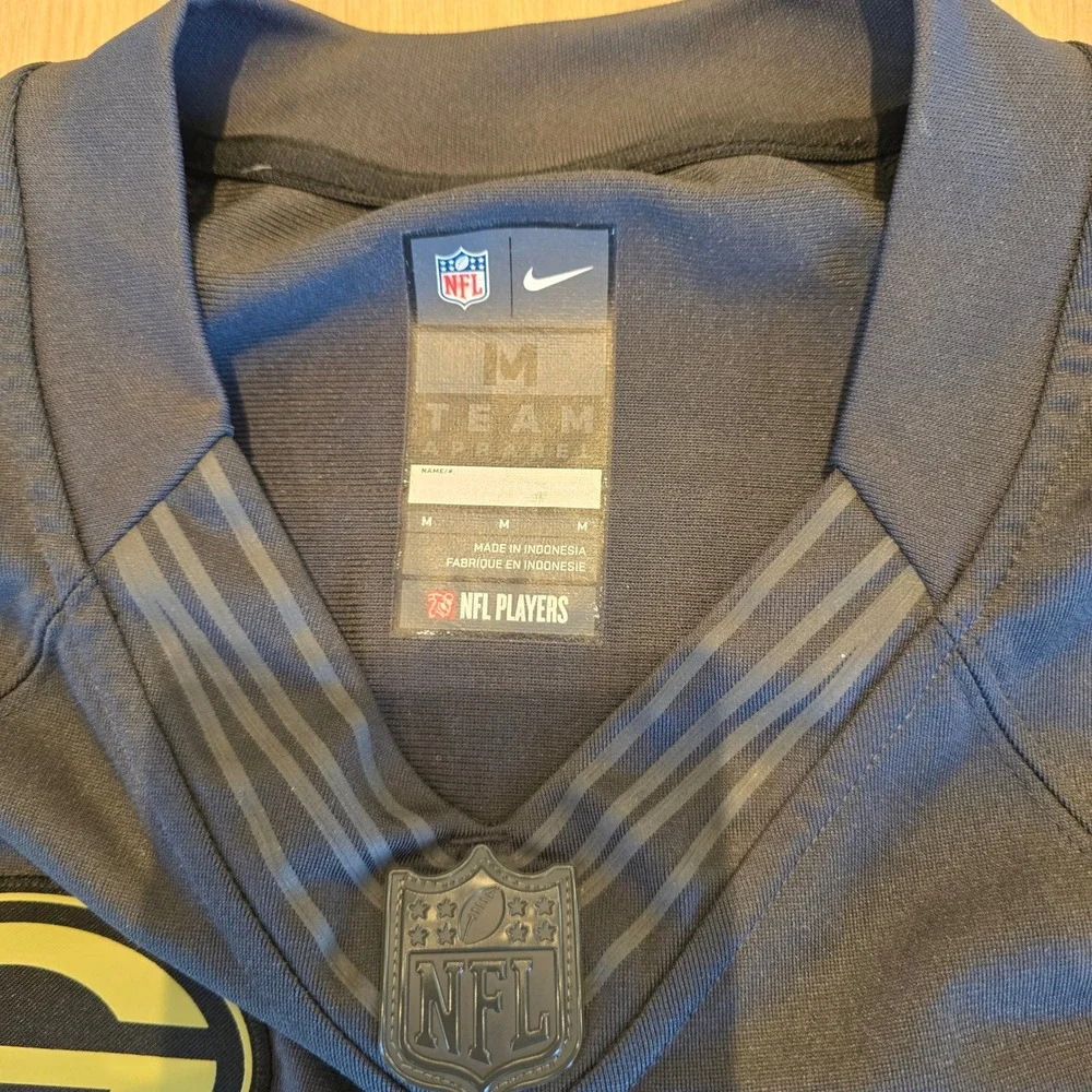 Nike Green Bay Packers‎ Aaron Rodgers Salute to Service Jersey Mens Medium Black